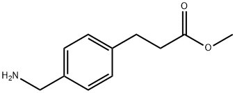 4-氨甲基苯丙酸甲酯 结构式