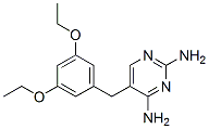 5-[(3,5-Diethoxyphenyl)methyl]-2,4-pyrimidinediamine 结构式