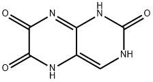 2,6,7-蝶啶三醇 结构式
