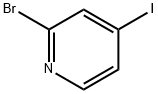 2-溴-4-碘吡啶 结构式
