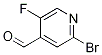2-broMo-5-fluoropyridin-4-carbaldehyde 结构式