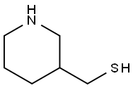Piperidin-3-yl-methanethiol 结构式
