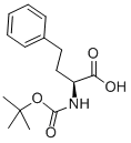 Boc-L-高苯丙氨酸 结构式