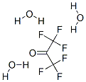 六氟丙酮三水合物 结构式