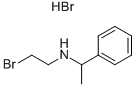 (2-BROMO-ETHYL)-(1-PHENYL-ETHYL)-AMINE HBR 结构式