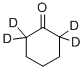 环己酮-2,2,6,6-D4 结构式