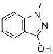 1-甲基-1H-吲唑-3(2H)-酮 结构式