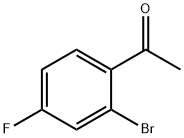 2-溴-4-氟苯乙酮 结构式