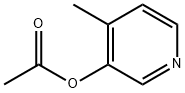 Acetic acid 4-methyl-3-pyridinyl ester 结构式