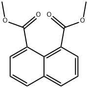 1,8-萘二甲酸二甲酯 结构式