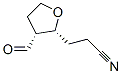 2-Furanpropanenitrile, 3-formyltetrahydro-, cis- (9CI) 结构式