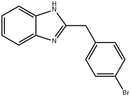 2-(4-溴苄基)-1H-苯并咪唑 结构式