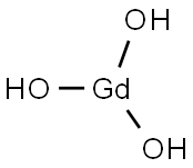 水合氢氧化釓 结构式