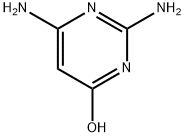 2,6-二氨基-4-嘧啶醇 结构式