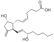 11-DEOXY-11-METHYLENE PROSTAGLANDIN D2 结构式