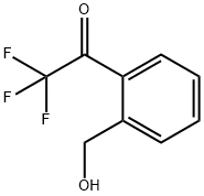 Ethanone, 2,2,2-trifluoro-1-[2-(hydroxymethyl)phenyl]- (9CI) 结构式