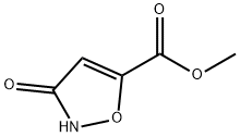 3-羟基异恶唑-5-甲酸甲酯 结构式