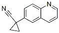 1-(quinolin-6-yl)cyclopropanecarbonitrile 结构式