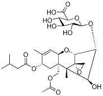 HT-2 毒素 3-葡糖苷酸 结构式