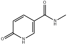 N-甲基-6-氧亚基-1,6-二氢吡啶-3-甲酰胺 结构式