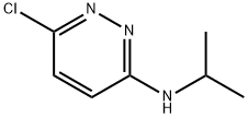 3-氯-6-(异丙基氨基)哒嗪 结构式