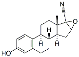 17-cyano-16,17-epoxy-1,3,5(10)estratrien-3-ol 结构式