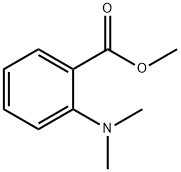 2-二甲氨基苯甲酸甲酯 结构式