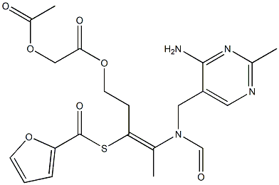 Acefurtiamine 结构式