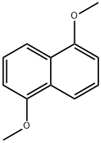 1,5-二甲氧基萘 结构式