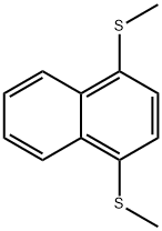 1,4-Bis(methylthio)naphthalene 结构式