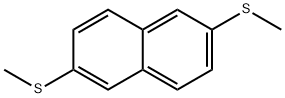 2,6-双-(甲基硫代)萘 结构式