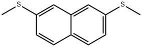2,7-双-(甲基硫代)萘 结构式