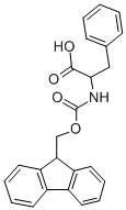FMOC-DL-苯丙氨酸 结构式
