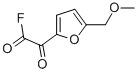 2-Furanacetyl fluoride, 5-(methoxymethyl)-alpha-oxo- (9CI) 结构式