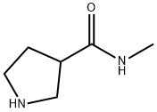 N-甲基-3-吡咯甲酰胺 结构式