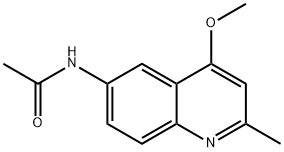 N-(4-Methoxy-2-methylquinolin-6-yl)acetamide 结构式