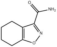 4,5,6,7-四氢-1,2-苯异唑-3-甲酰胺 结构式