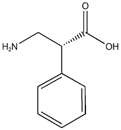 (R)-3-AMINO-2-PHENYLPROPANOIC ACID 结构式