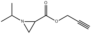 2-Aziridinecarboxylicacid,1-(1-methylethyl)-,2-propynylester(9CI) 结构式