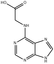 (9H-PURIN-6-YLAMINO)-ACETIC ACID 结构式