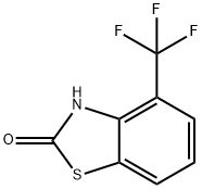4-三氟甲基-2(3H)苯并噻唑酮 结构式