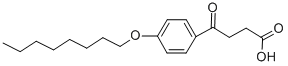 4-[4-(OCTYLOXY)PHENYL]-4-OXOBUTANOIC ACID 结构式