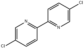 5,5'-二氯-2,2'-联吡啶 结构式