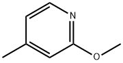 2-甲氧基-4-甲基吡啶 结构式