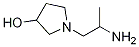 1-(2-aMinopropyl)-3-Pyrrolidinol 结构式