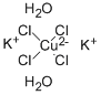 四氯合铜酸二钾二水合物 结构式
