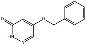 5-(苄氧基)哒嗪-3(2H)-酮 结构式