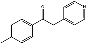 2-吡啶-4-基-1-对甲苯乙酮 结构式