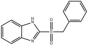 2-苯基甲磺酰基-1H-1,3-苯并二唑 结构式