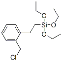 [2-[(CHLOROMETHYL)PHENYL]ETHYL]TRIETHOXYSILANE 结构式
